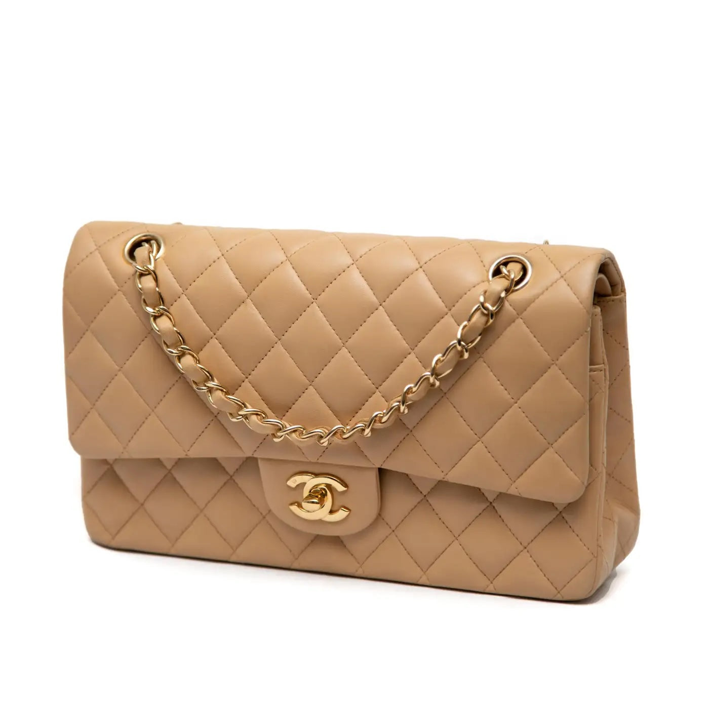 Chanel QUILTED CALFSKIN CLASSIC DOUBLE FLAP Shoulder Bag