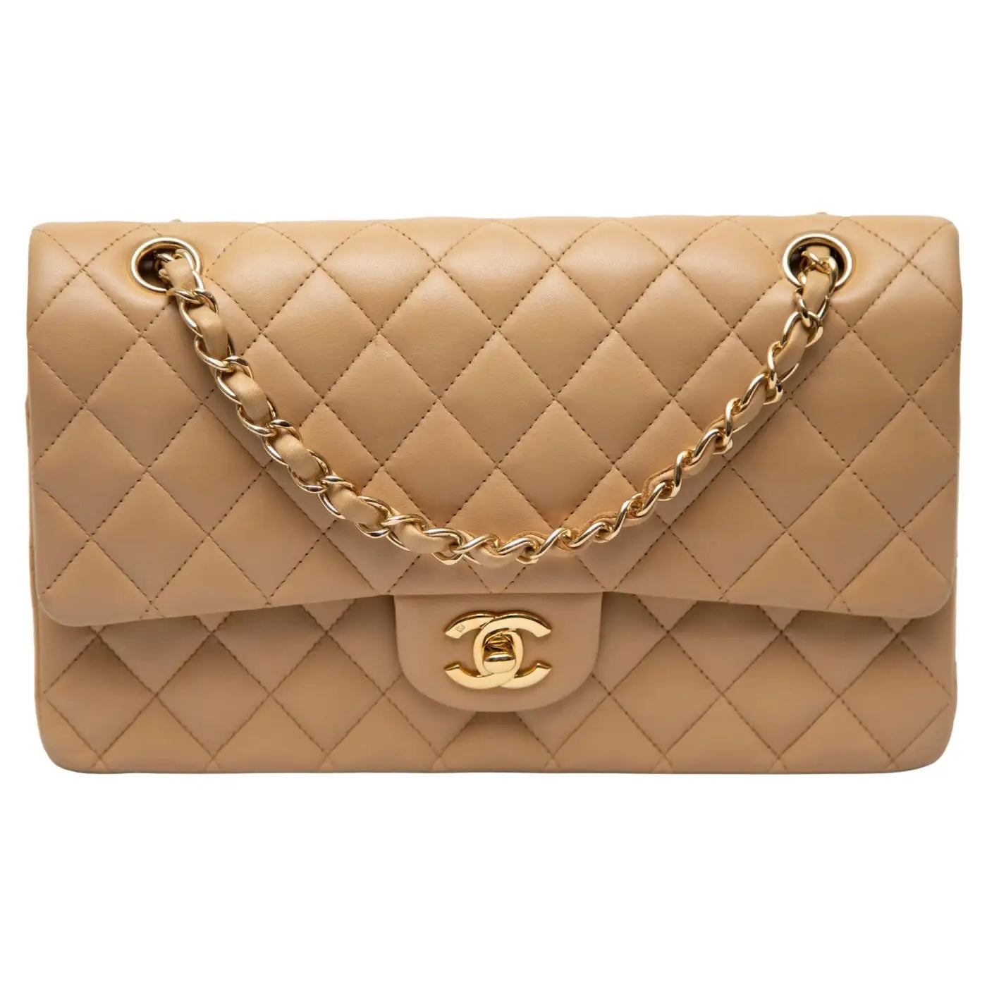 Chanel QUILTED CALFSKIN CLASSIC DOUBLE FLAP Shoulder Bag