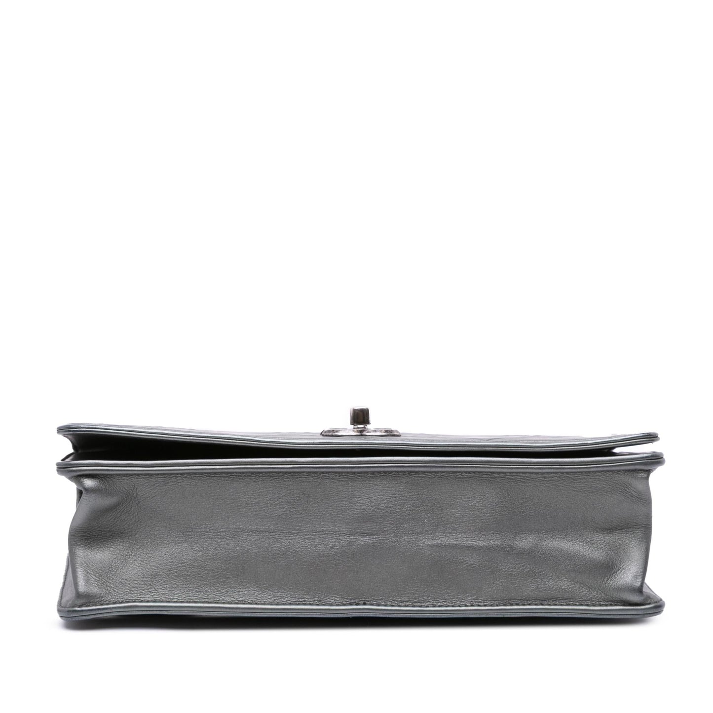 Chanel Embossed Calfskin Propeller Flap Handbag