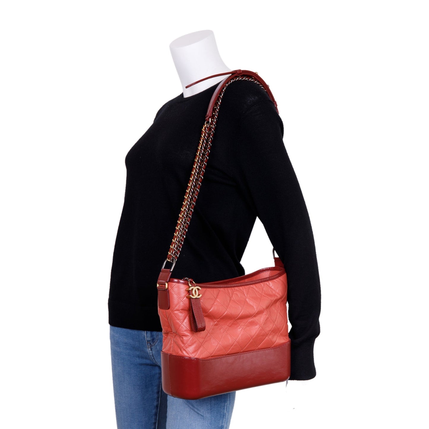 Chanel Gabrielle Hobo Travel Bag 8
