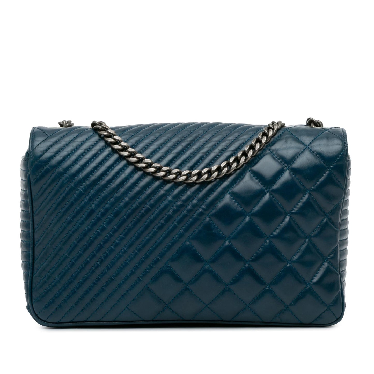 Chanel Glazed Calfskin Coco Boy Flap SHG-VShXU8 Handbag
