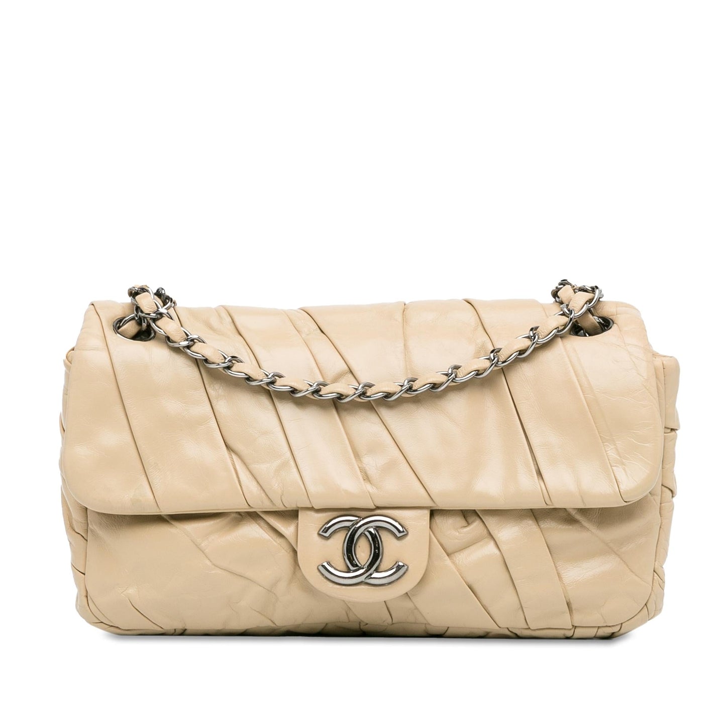 Chanel Glazed Calfskin Twisted Flap SHG-wkrXpk Handbag