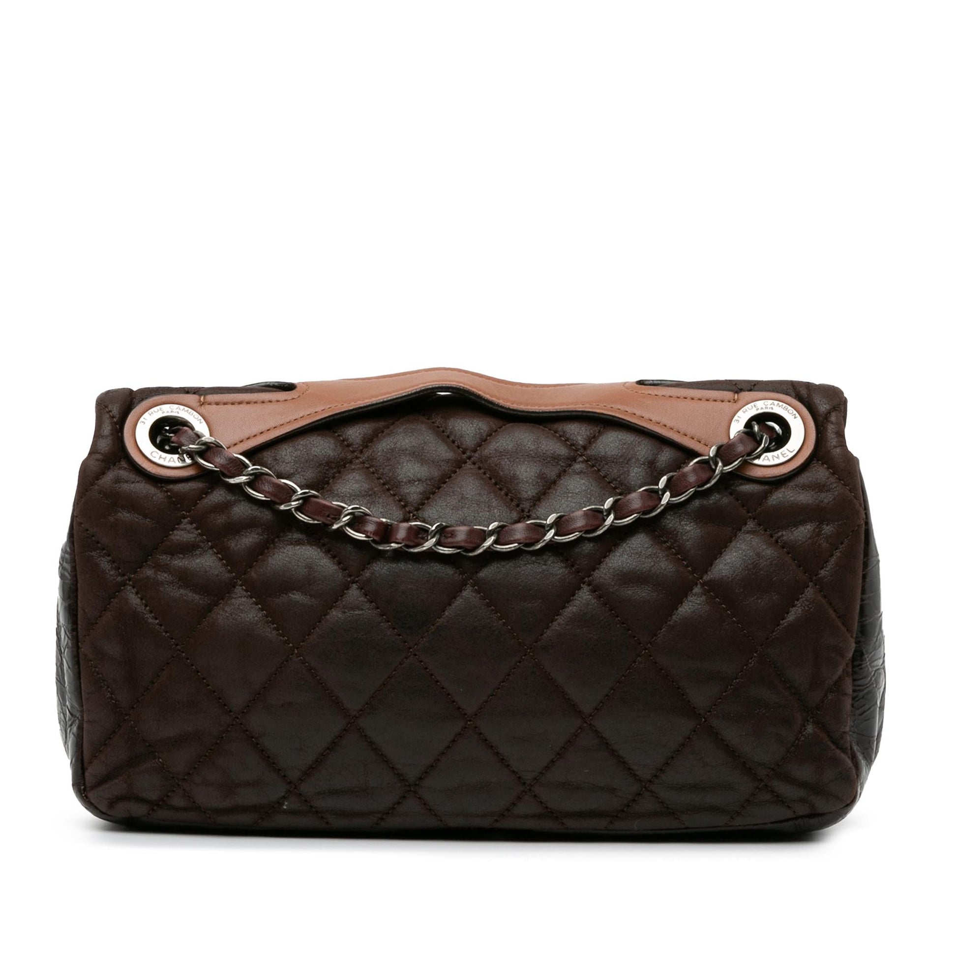 Chanel Medium Iridescent Calfskin In The Mix Flap (SHG-6KToLL)