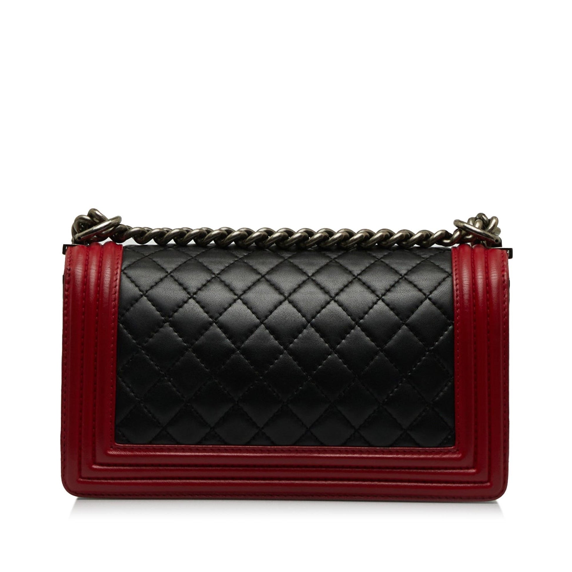 Chanel Lambskin Boy Bicolor Flap SHG-rAk6LZ Shoulder Bag
