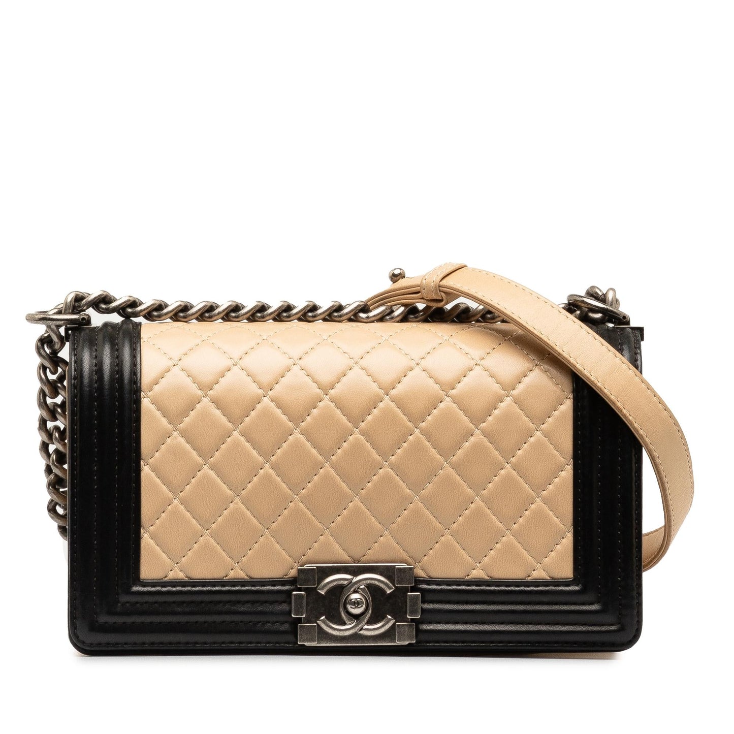 Chanel Lambskin Boy Bicolor Flap SHG-rXdhO4 Shoulder Bag
