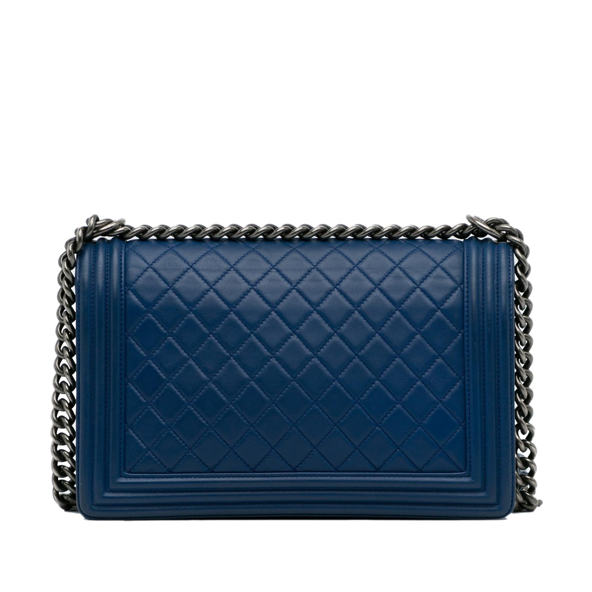 Chanel Lambskin Boy Flap SHG-VYNHf9 Shoulder Bag