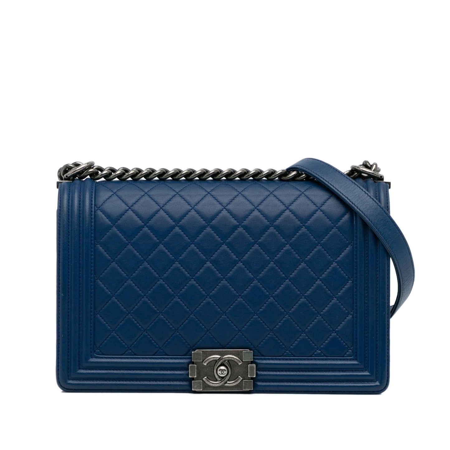 Chanel Lambskin Boy Flap SHG-VYNHf9 Shoulder Bag