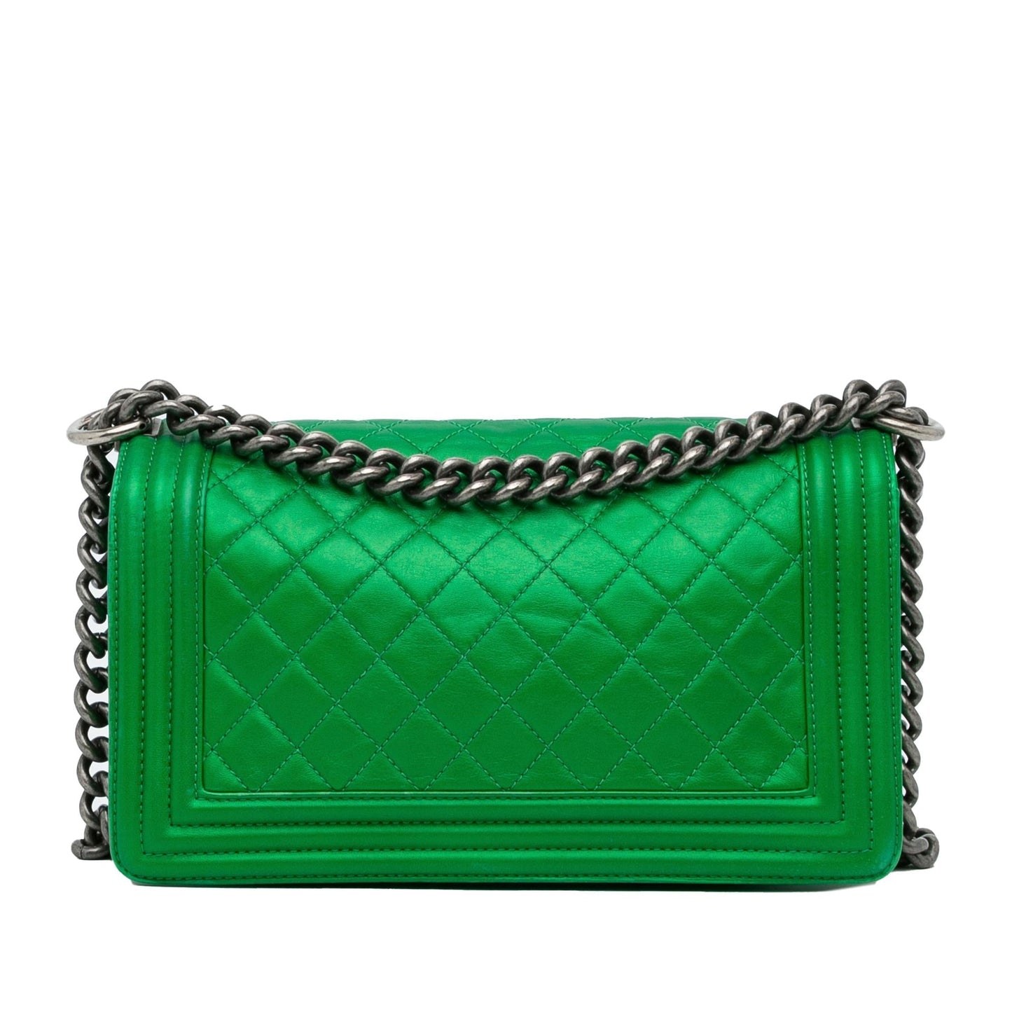 Chanel Lambskin Boy Flap SHG-2AMOG1 Shoulder Bag
