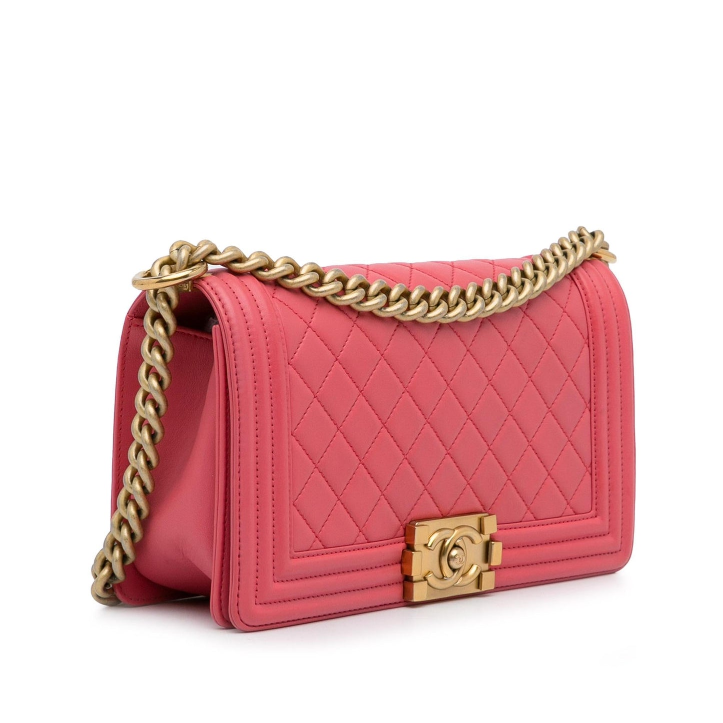 Chanel Lambskin Boy Flap SHG-5TRcJM Shoulder Bag