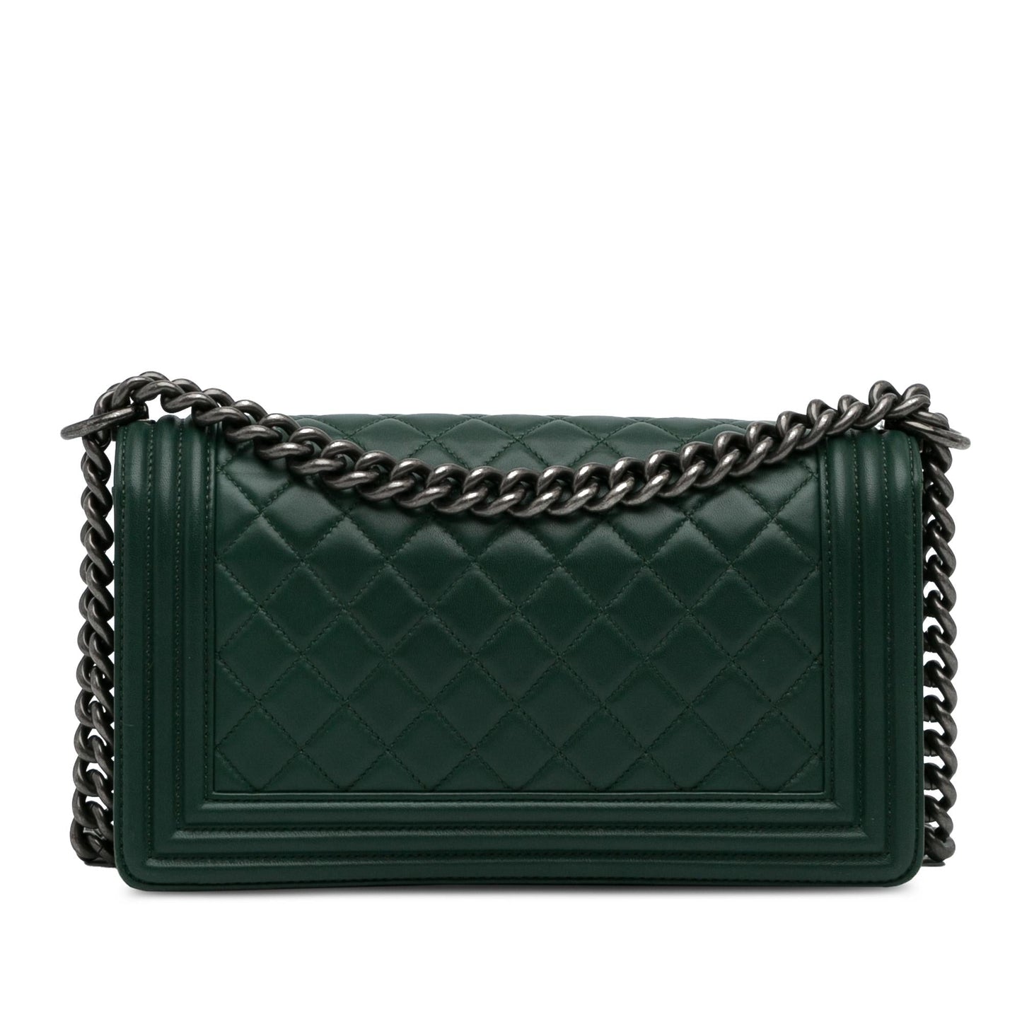 Chanel Lambskin Boy Flap SHG-6P7DVs Shoulder Bag