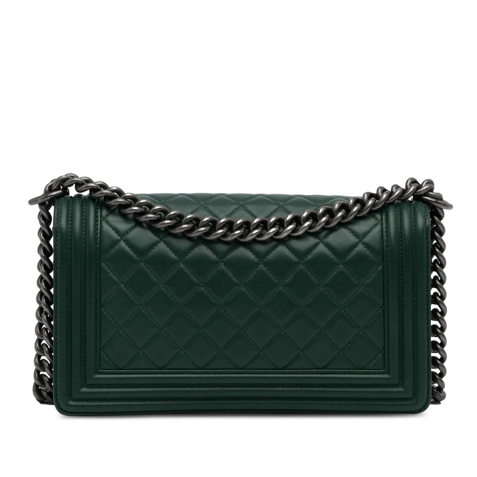 Chanel Lambskin Boy Flap SHG-6P7DVs Shoulder Bag
