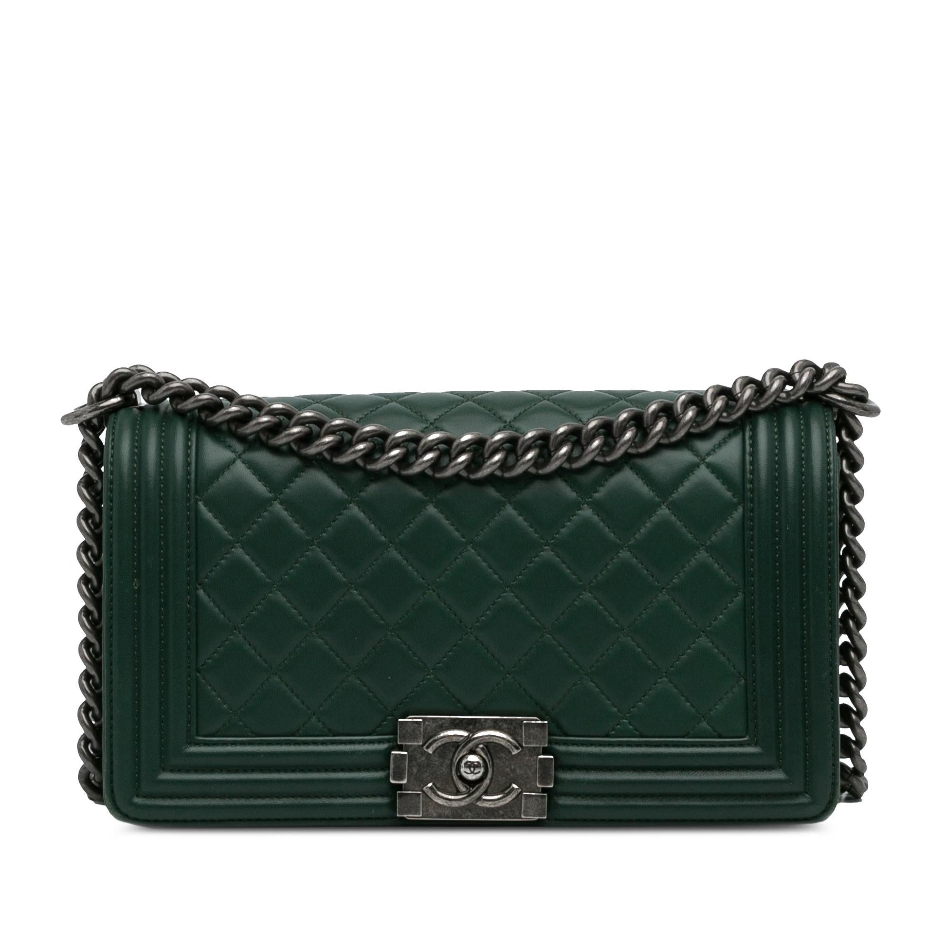 Chanel Lambskin Boy Flap SHG-6P7DVs Shoulder Bag