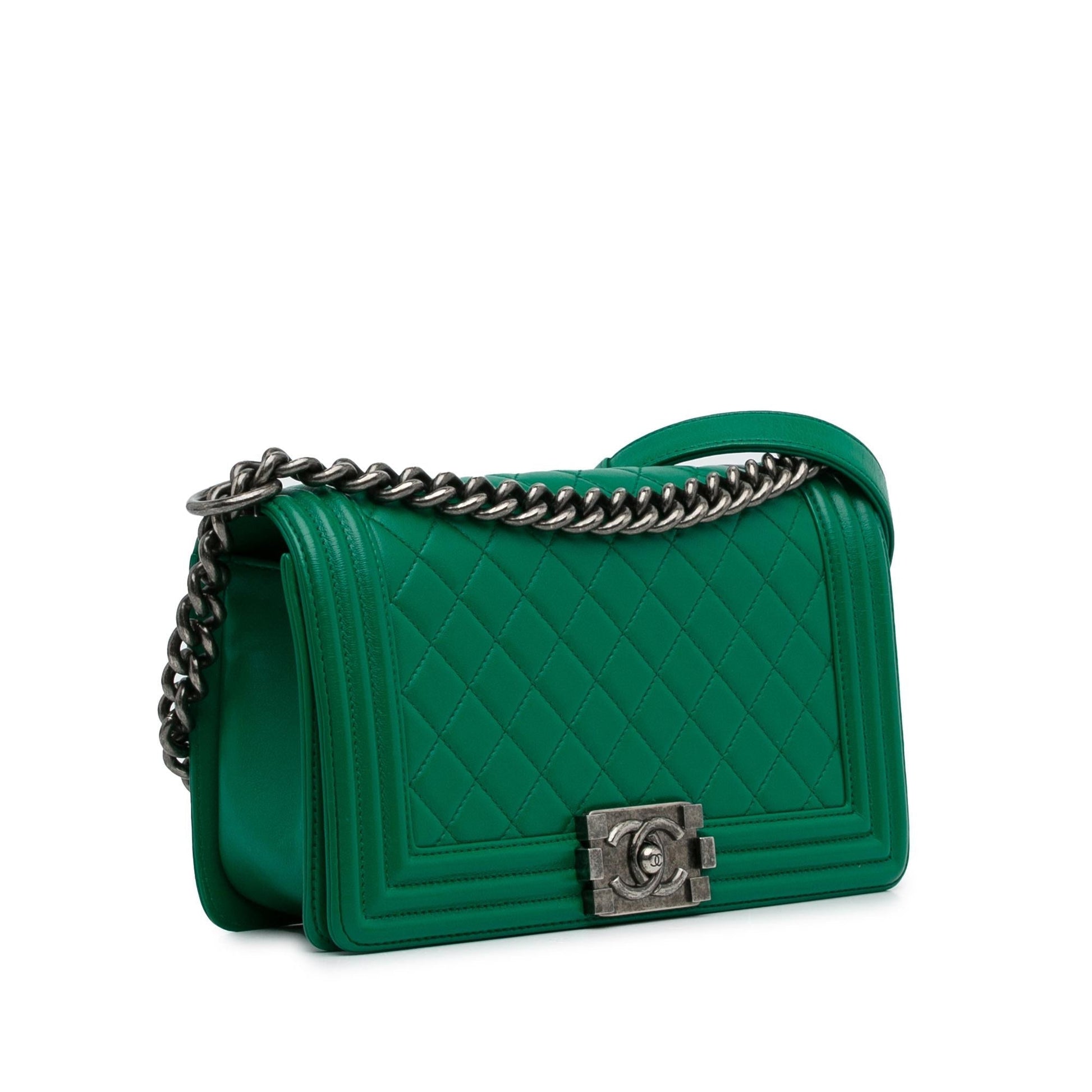 Chanel Lambskin Boy Flap SHG-AlXMkC Shoulder Bag