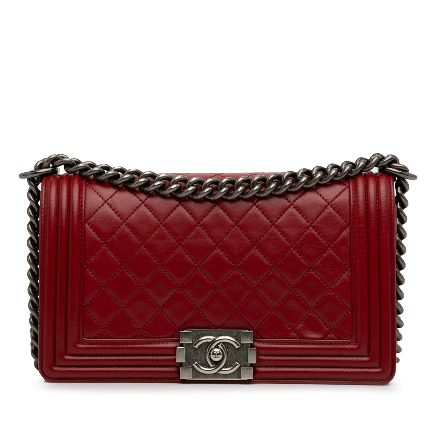 Chanel Lambskin Boy Flap SHG-2gxYBH Shoulder Bag
