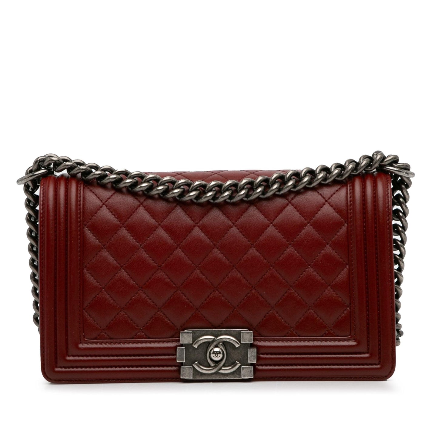 Chanel Lambskin Boy Flap SHG-rwJIri Handbag