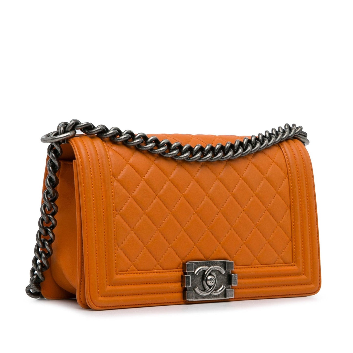 Chanel Lambskin Boy Flap SHG-yq2bEE Handbag