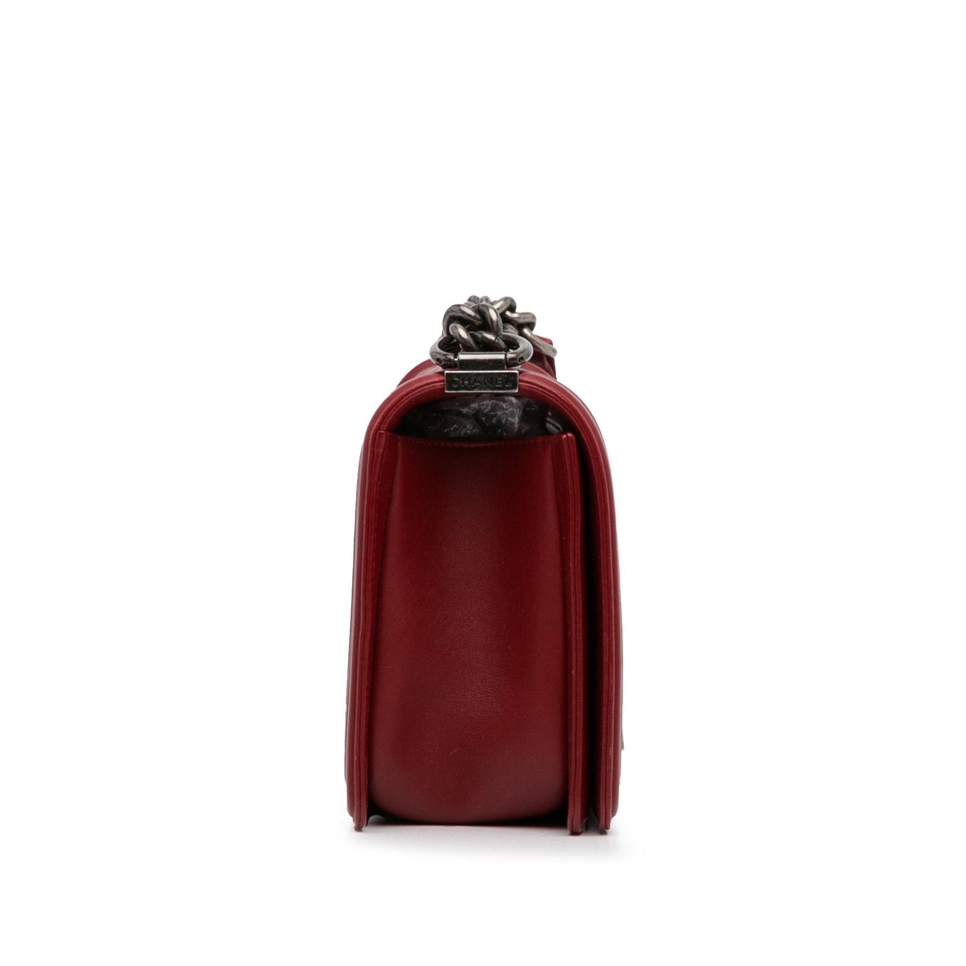Chanel Lambskin Boy Flap SHG-a7Taya Handbag