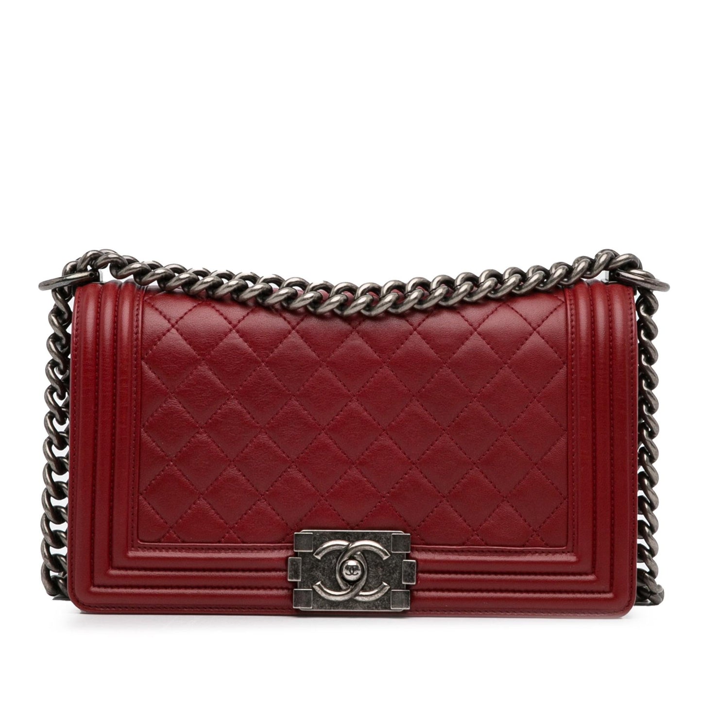 Chanel Lambskin Boy Flap SHG-a7Taya Handbag