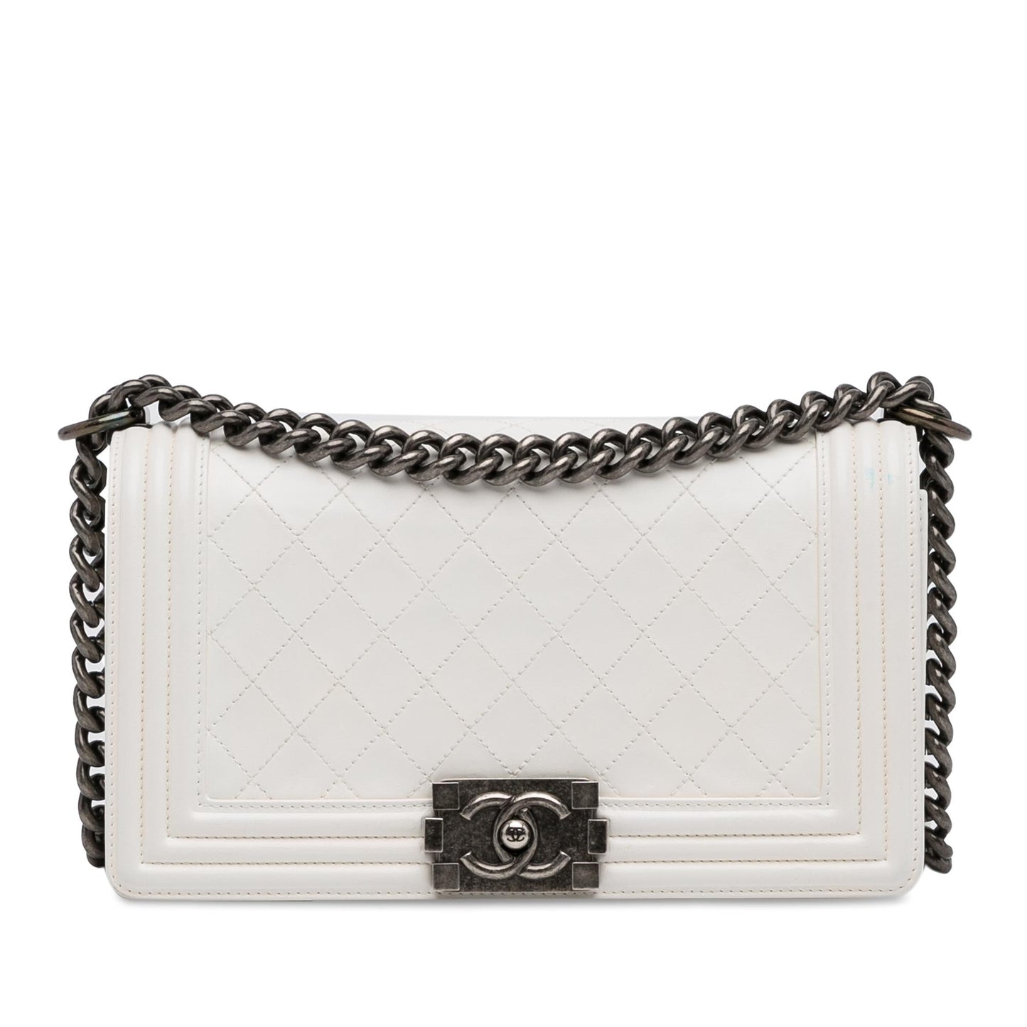 Chanel Lambskin Boy Flap SHG-1Vev3e Handbag