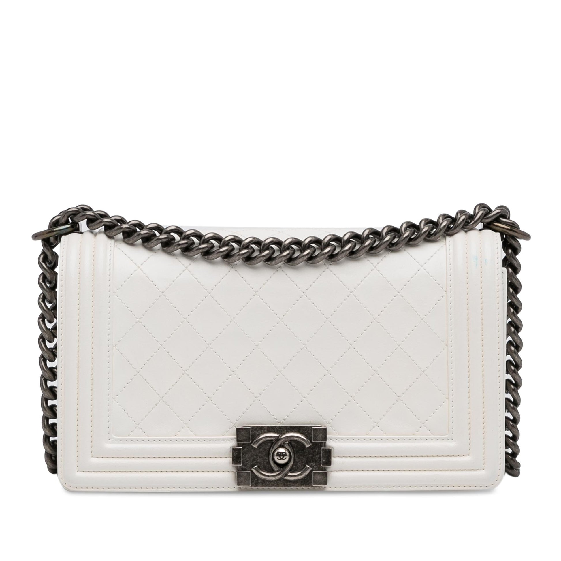 Chanel Lambskin Boy Flap SHG-1Vev3e Handbag