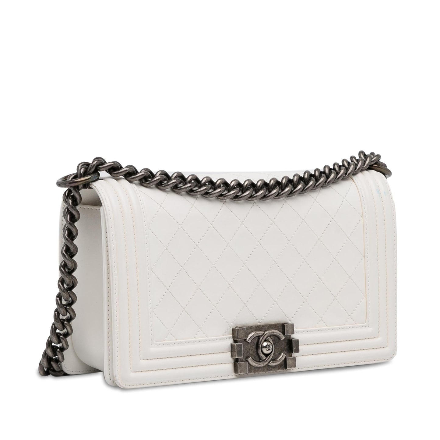 Chanel Lambskin Boy Flap SHG-1Vev3e Handbag