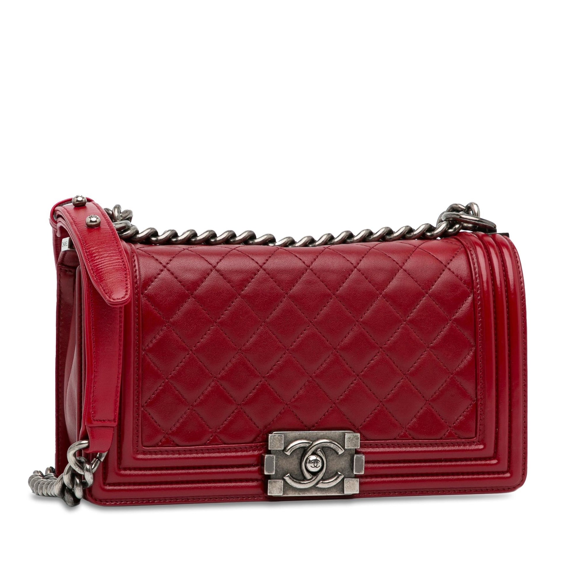 Chanel Medium Lambskin Boy Flap (Shg-C1Rccm) Bag