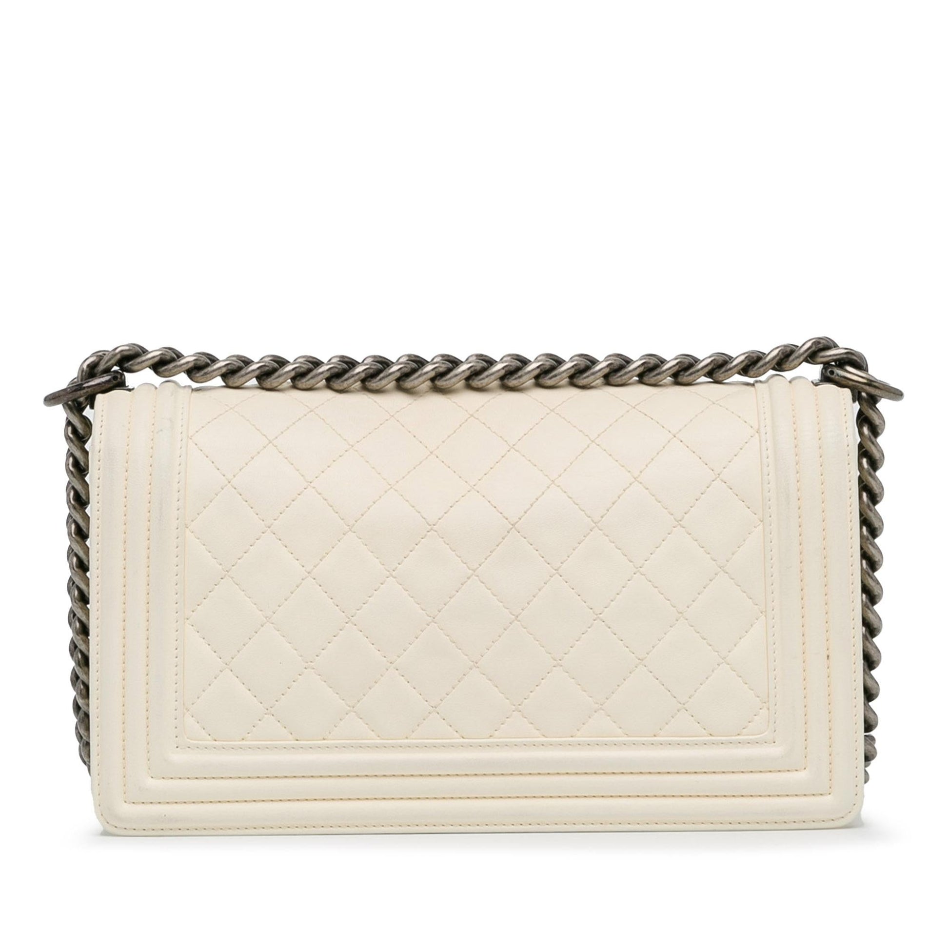 Chanel Lambskin Boy Flap SHG-RSLYkH Handbag