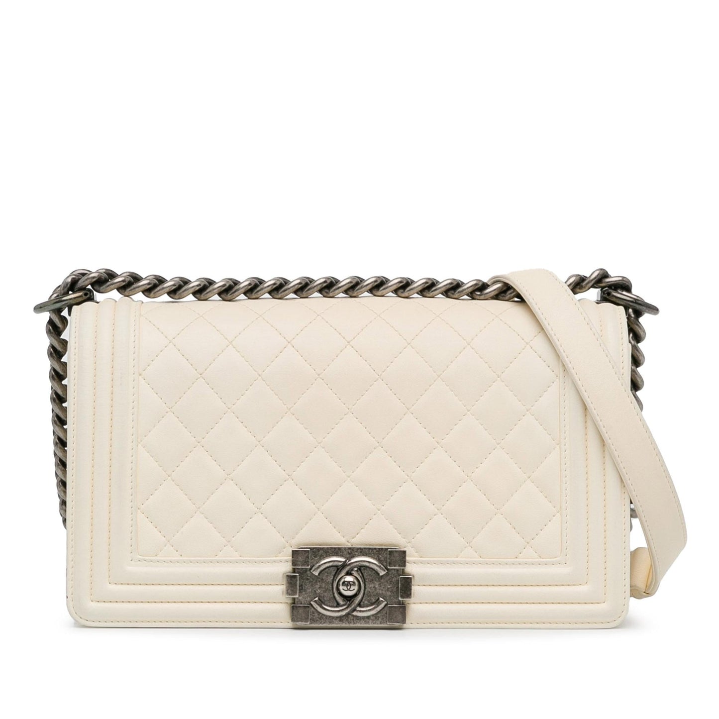 Chanel Lambskin Boy Flap SHG-RSLYkH Handbag