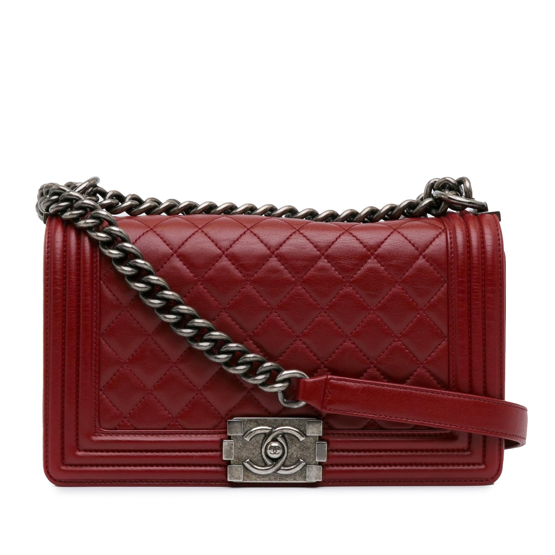 Chanel Lambskin Boy Flap SHG-29gpyo Handbag
