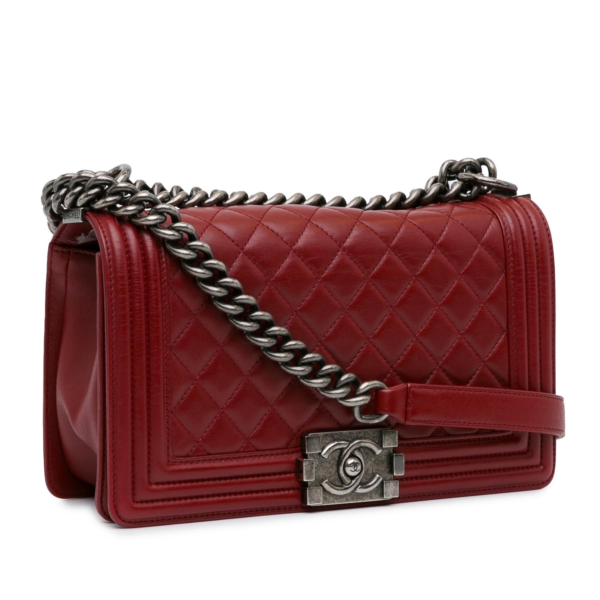 Chanel Lambskin Boy Flap SHG-29gpyo Handbag