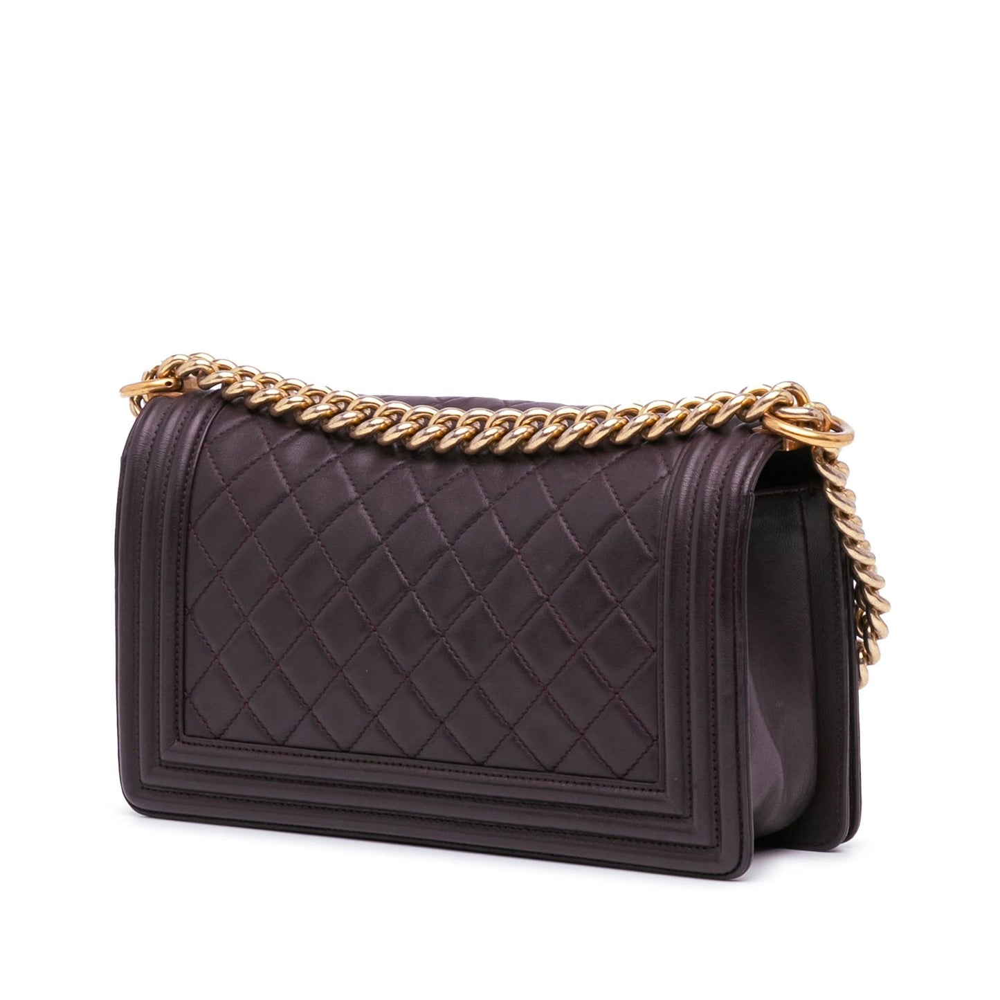 Chanel Lambskin Boy Flap SHG-0YmPx8 Handbag