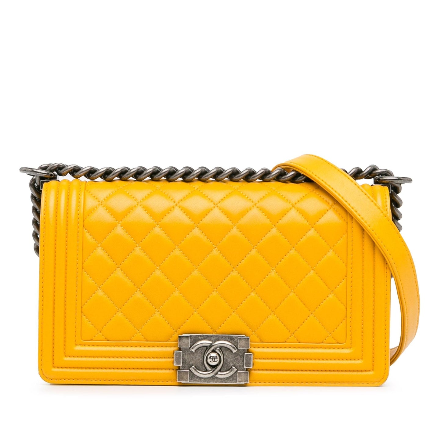 Chanel Lambskin Boy Flap SHG-uTIxdw Handbag