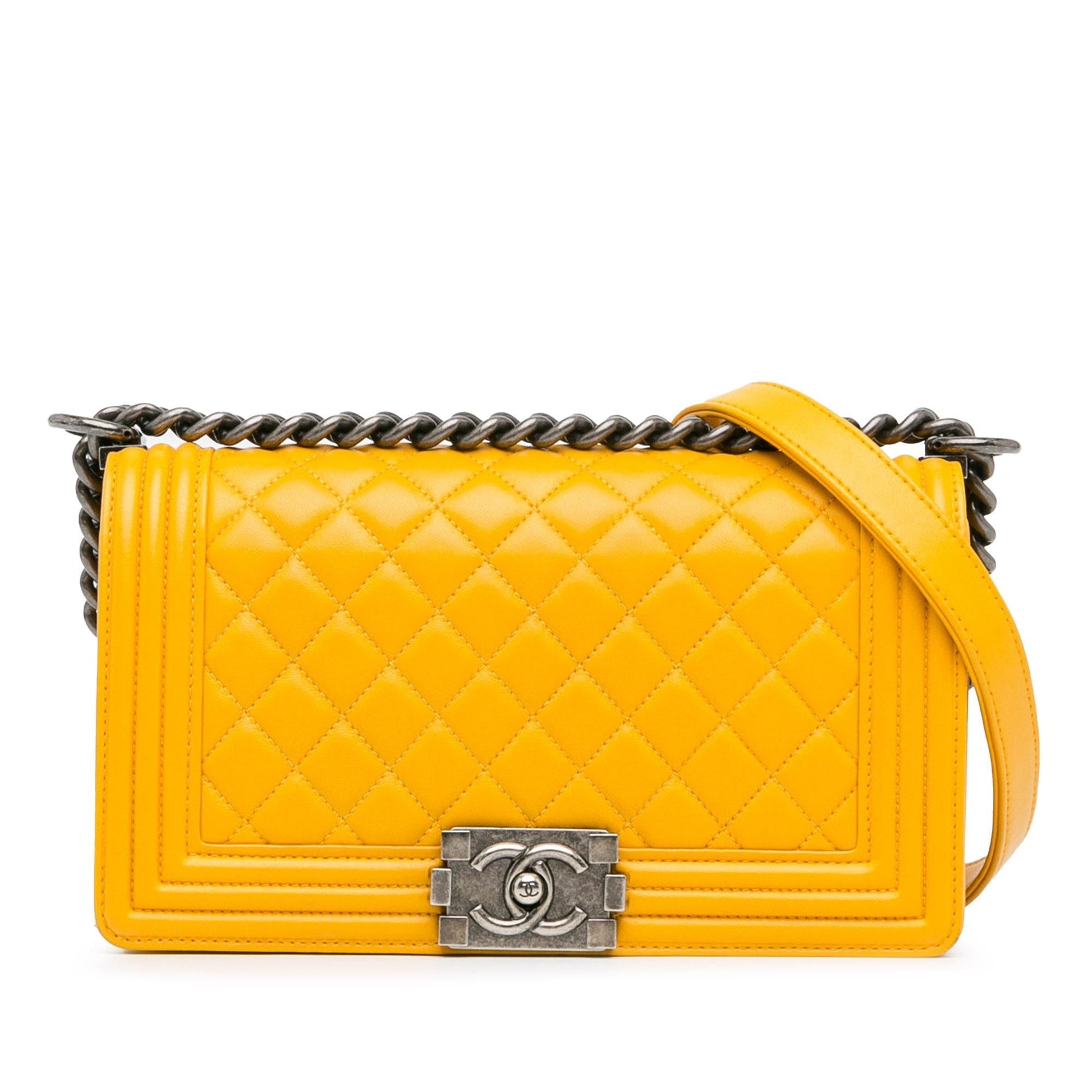 Chanel Lambskin Boy Flap SHG-uTIxdw Handbag