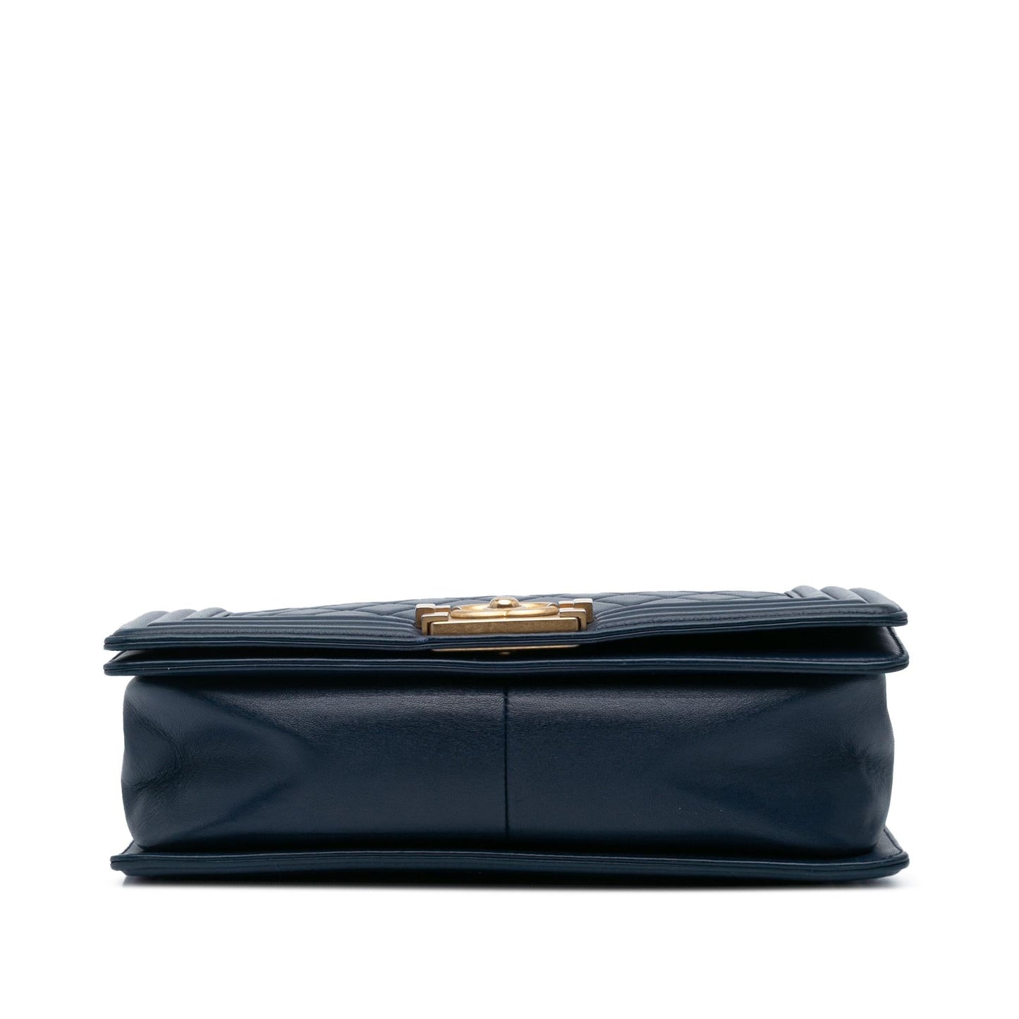 Chanel Lambskin Boy Flap Handbag Boy Flap