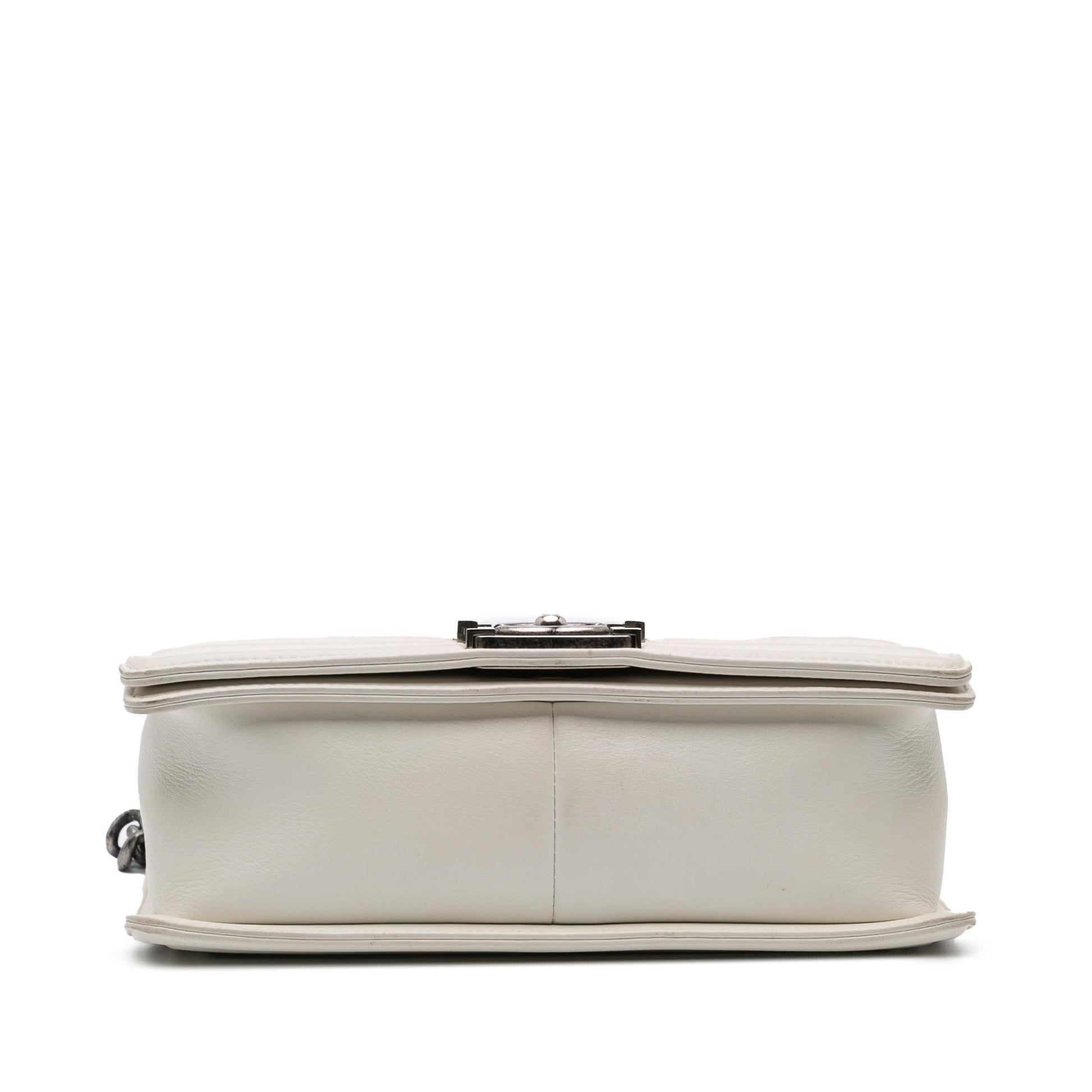 Chanel Lambskin Boy Flap Handbag Flap 1