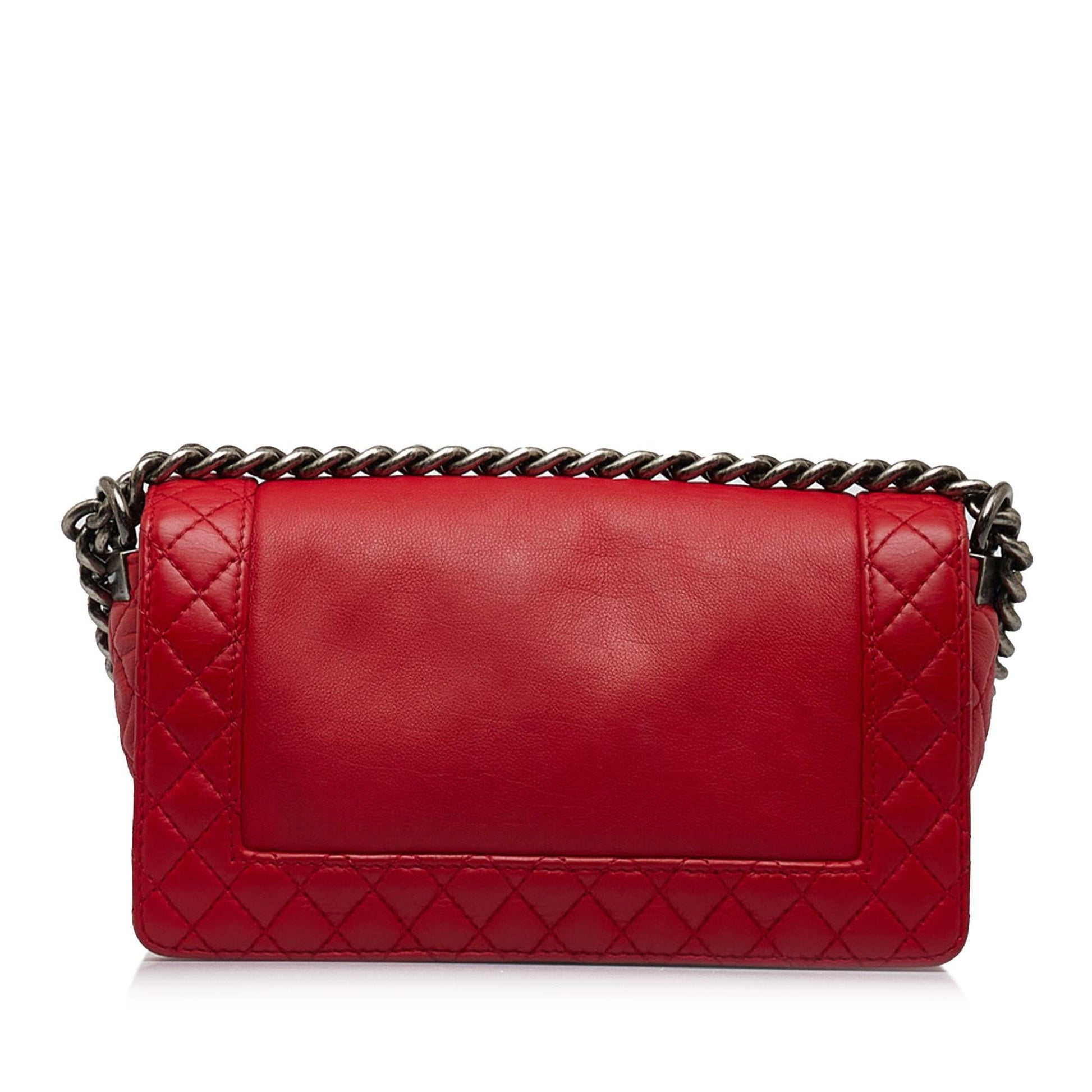 Chanel Lambskin Boy Reverso Flap SHG-zxuQPd Handbag