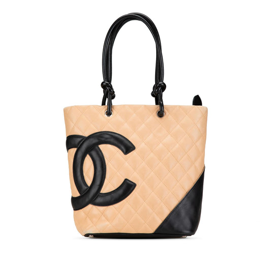 Chanel Lambskin Cambon Ligne SHG-1GaPuF Tote Bag