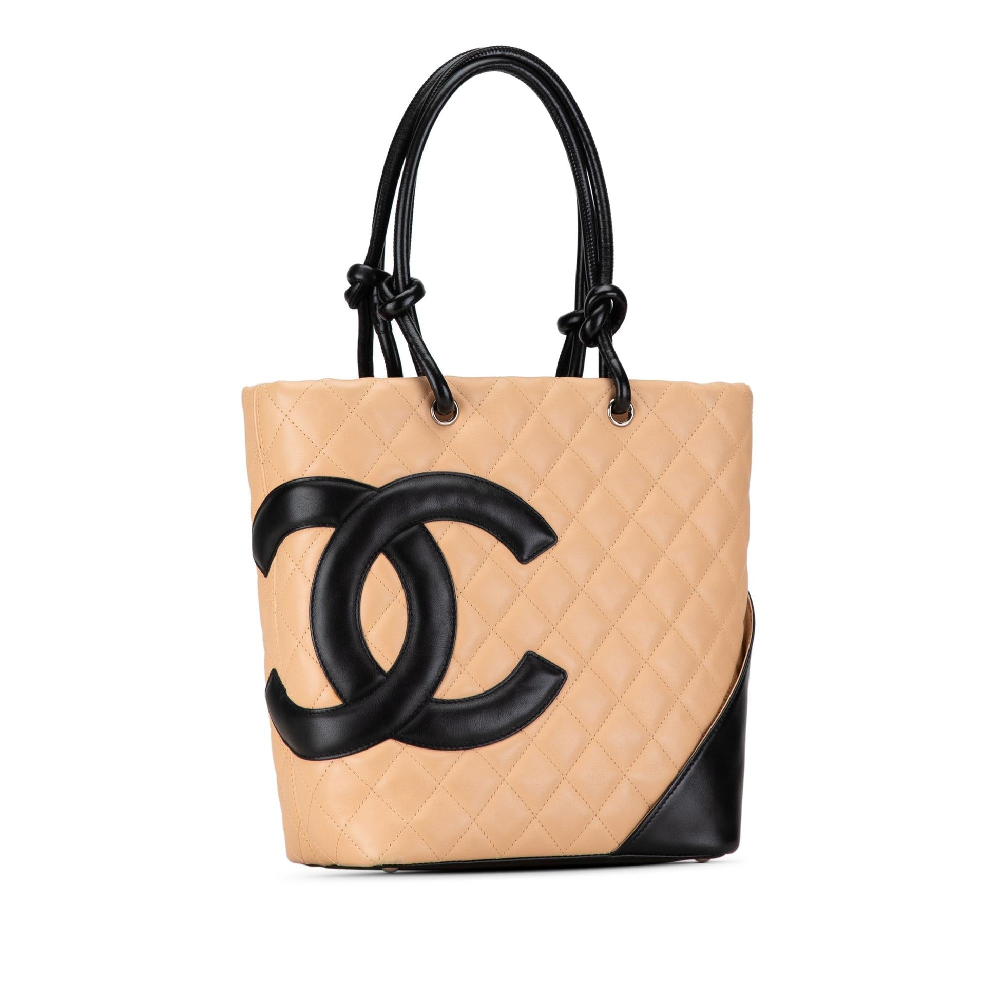 Chanel Lambskin Cambon Ligne Tote Bag Ligne Tote