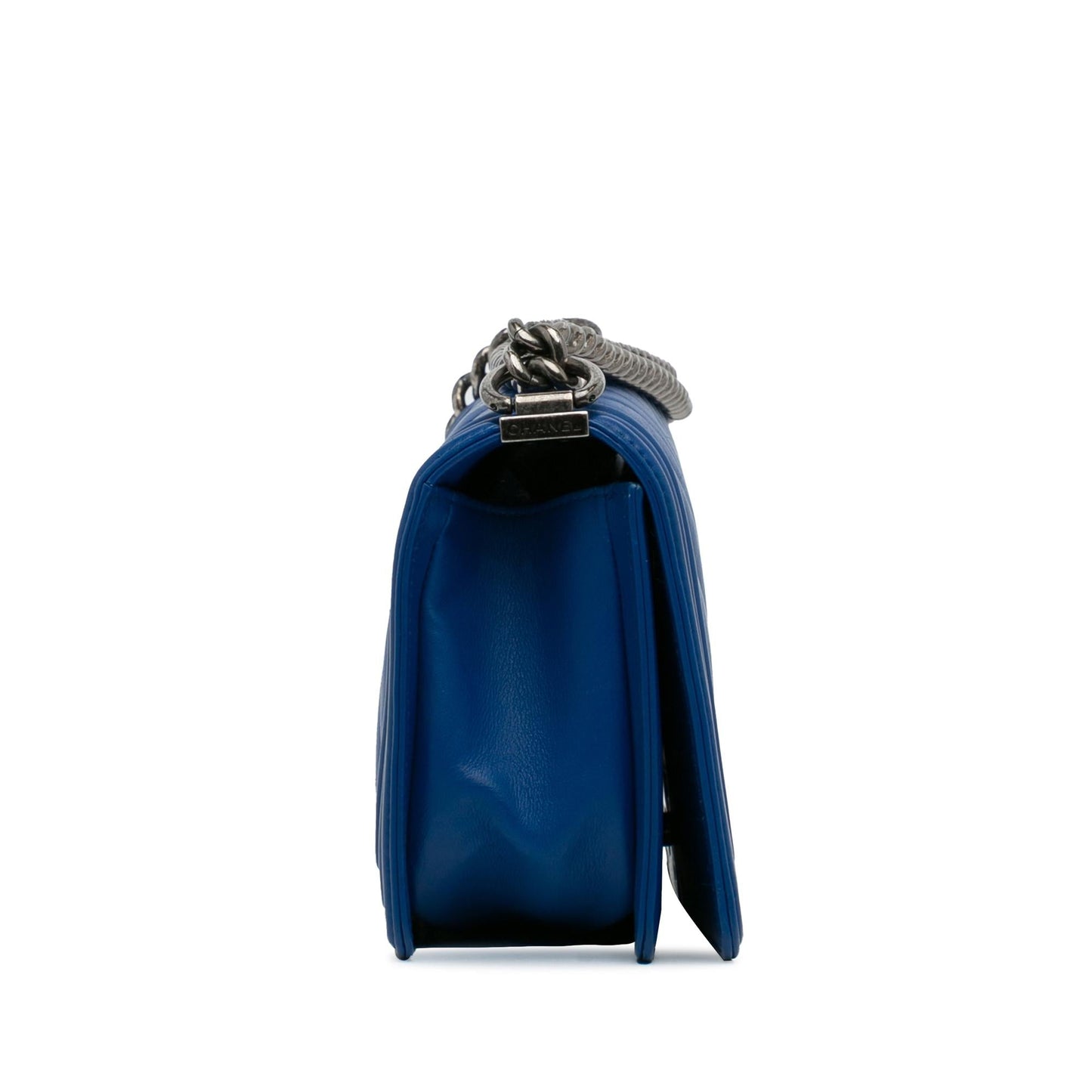 Chanel Lambskin Chevron Boy Flap SHG-9fPgQE Handbag