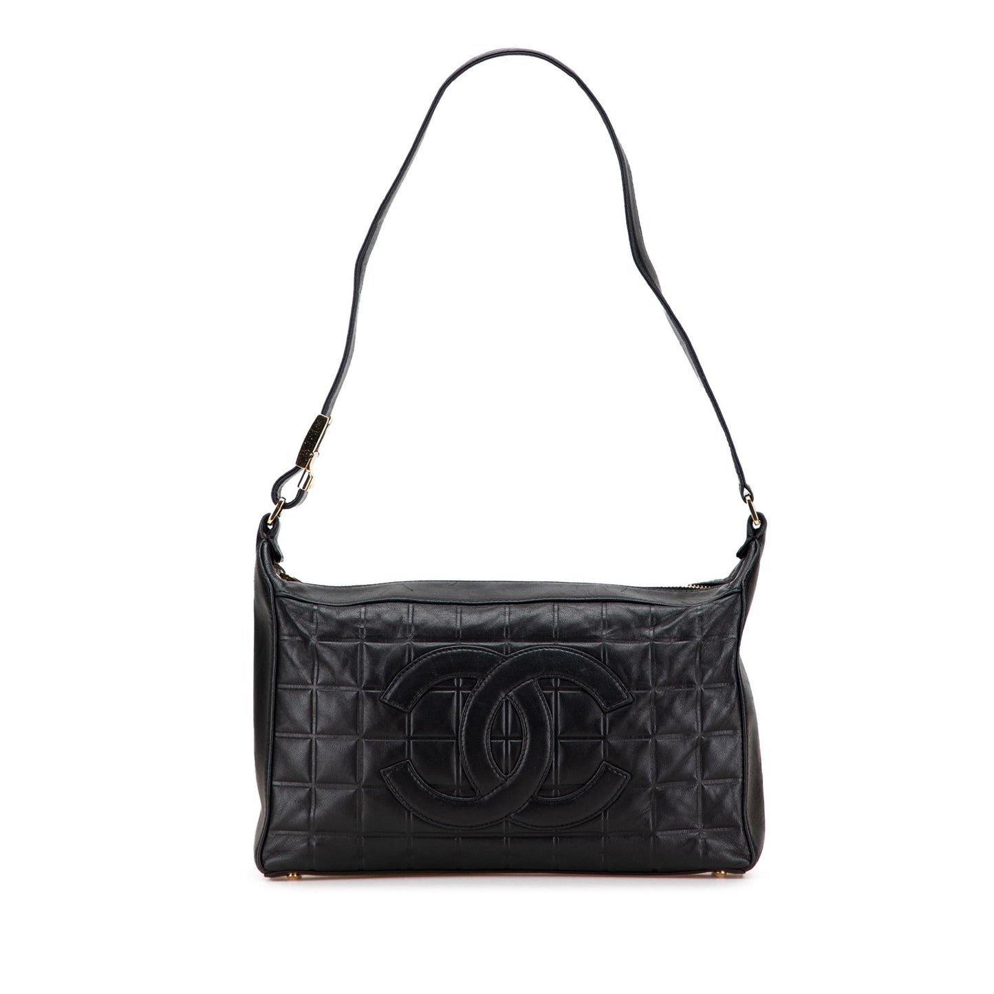 Chanel Lambskin Chocolate Bar Shoulder Bag