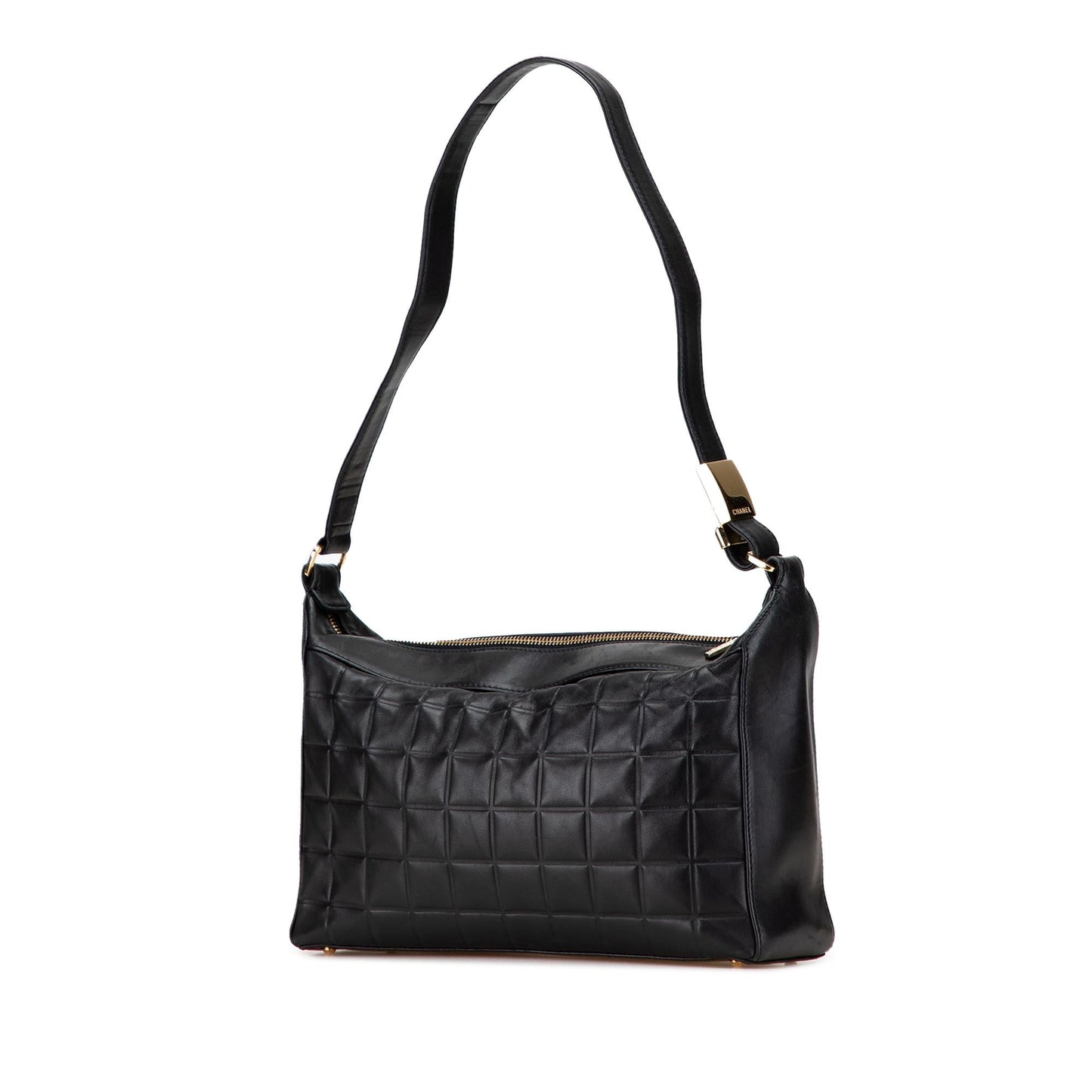 Chanel Lambskin Chocolate Bar Shoulder Bag