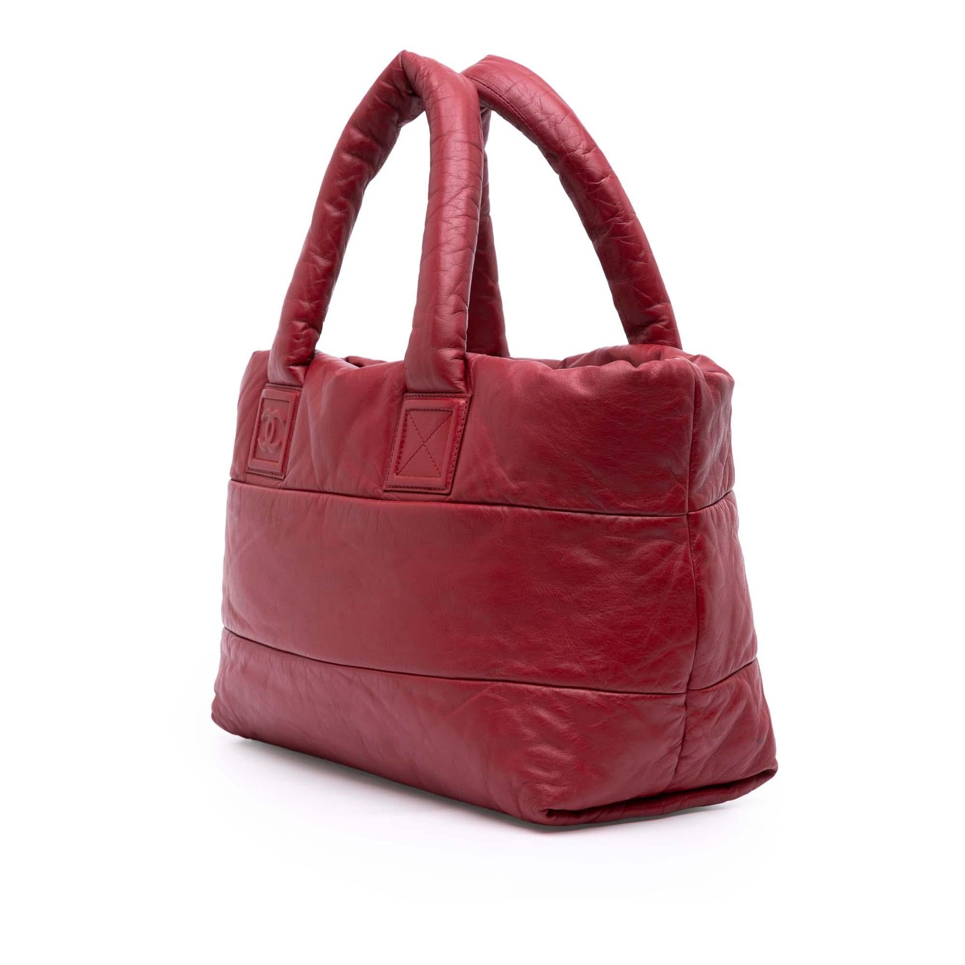 Chanel Lambskin Coco Cocoon Tote Bag