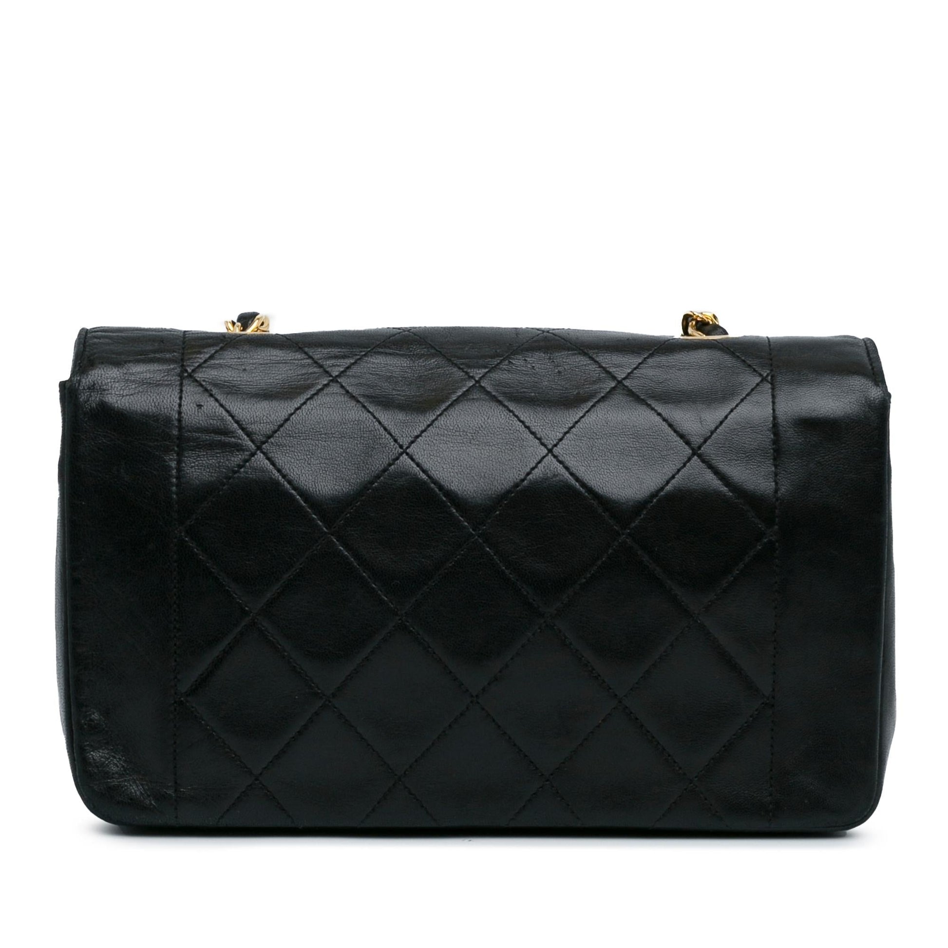 Chanel Lambskin Diana Flap SHG-YPOPPc Handbag