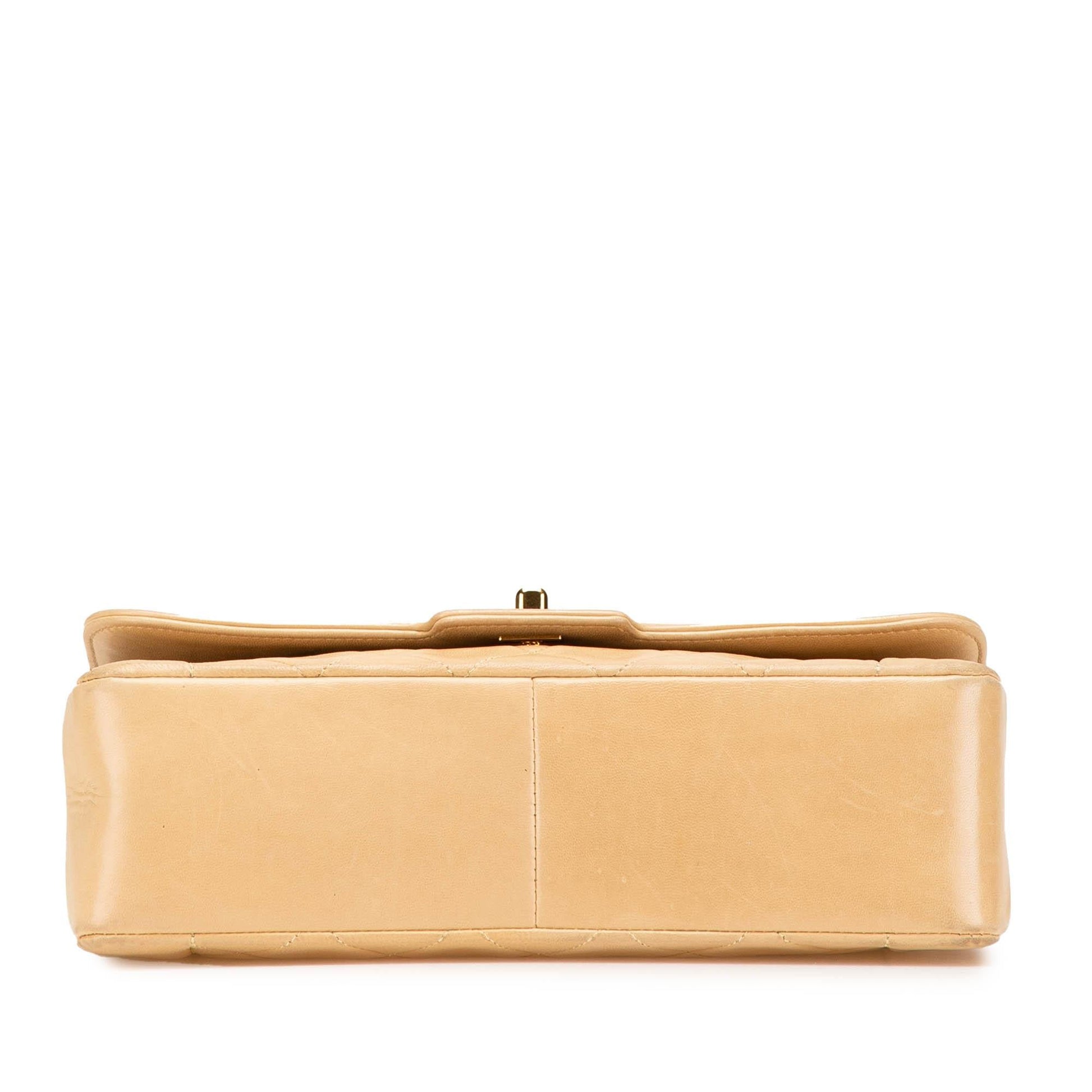 Chanel Lambskin Diana Full Flap Handbag