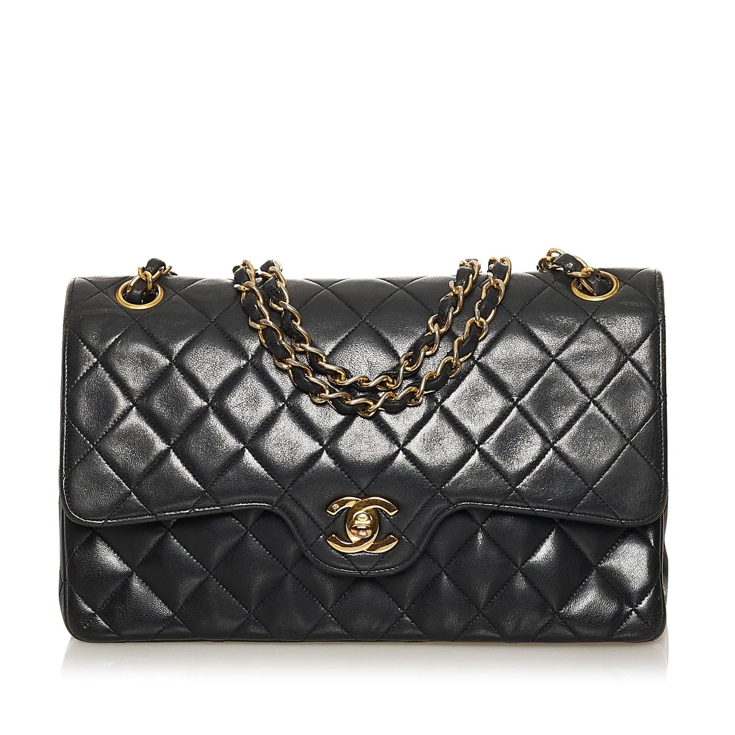 Chanel Lambskin Double Flap SHG-zQFU29 Handbag
