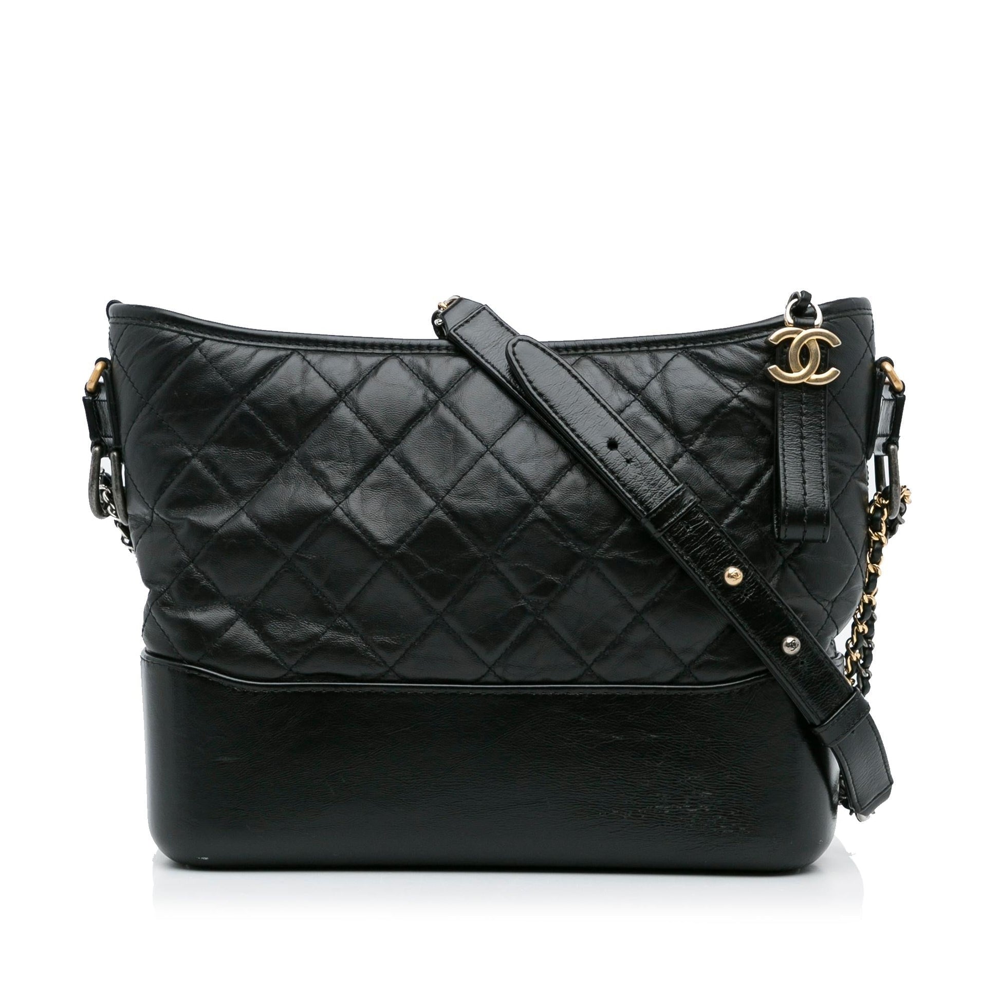 Chanel Lambskin Gabrielle SHG-278ix7 Crossbody Bag
