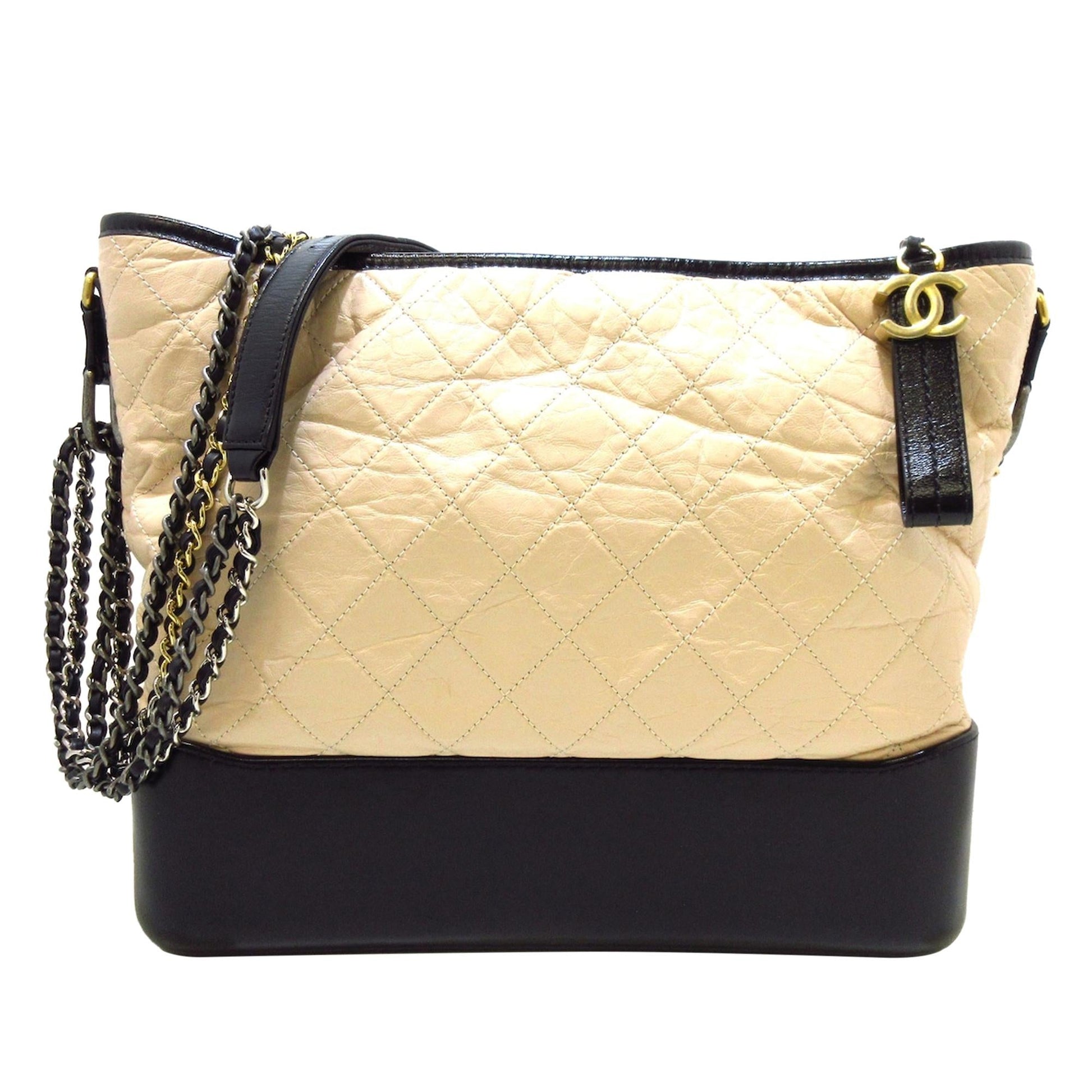 Chanel Lambskin Gabrielle SHG-9Lyhuh Crossbody Bag