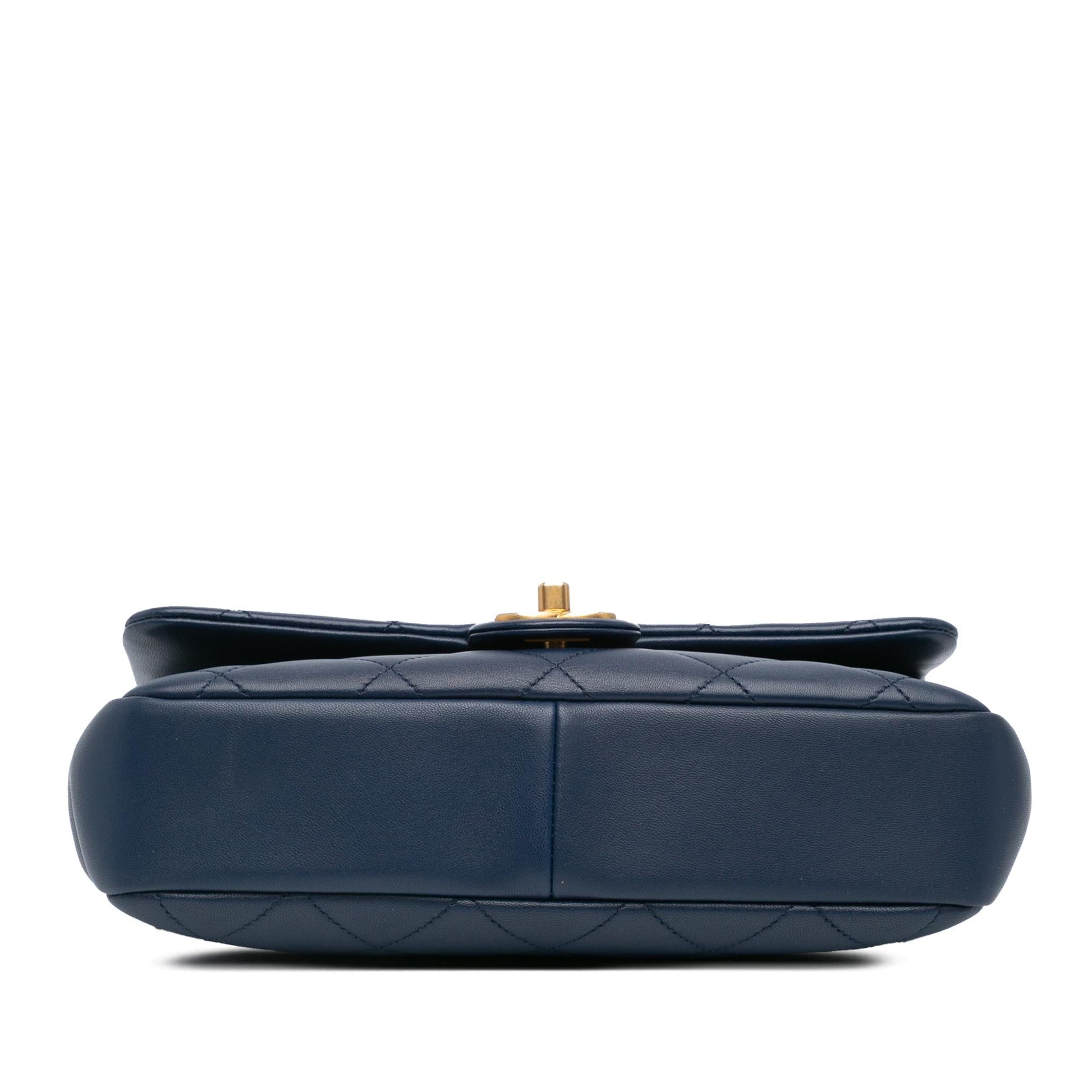 Chanel Lambskin Loop Flap Handbag Flap 1