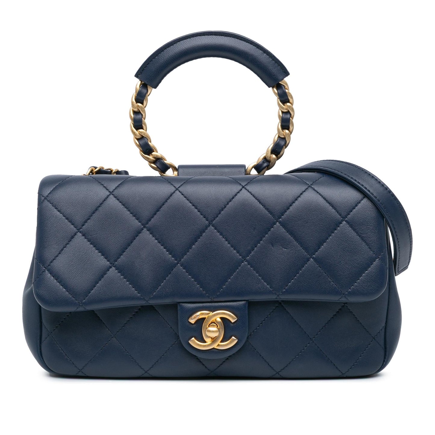 Chanel Lambskin Loop Flap Handbag Flap 1