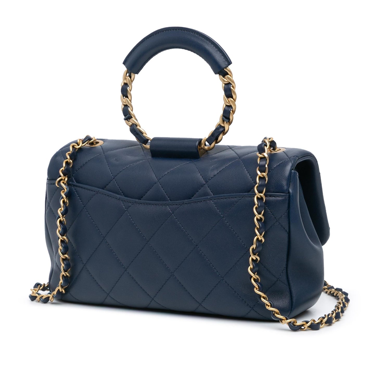 Chanel Lambskin Loop Flap Handbag Flap 1
